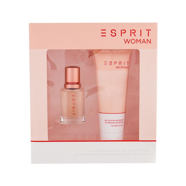 Esprit Esprit Woman Darčeková kazeta toaletná voda 15 ml + sprchovací gél 75 ml