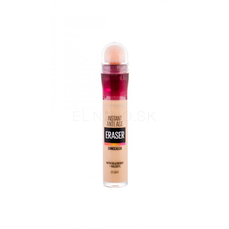 Maybelline Instant Anti-Age Eraser Korektor pre ženy 6,8 ml Odtieň 01 Light