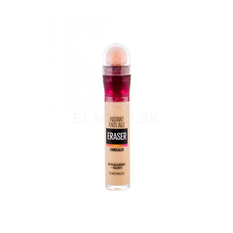 Maybelline Instant Anti-Age Eraser Korektor pre ženy 6,8 ml Odtieň 06 Neutralizer