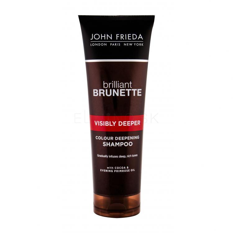 John Frieda Brilliant Brunette Visibly Deeper Šampón pre ženy 250 ml