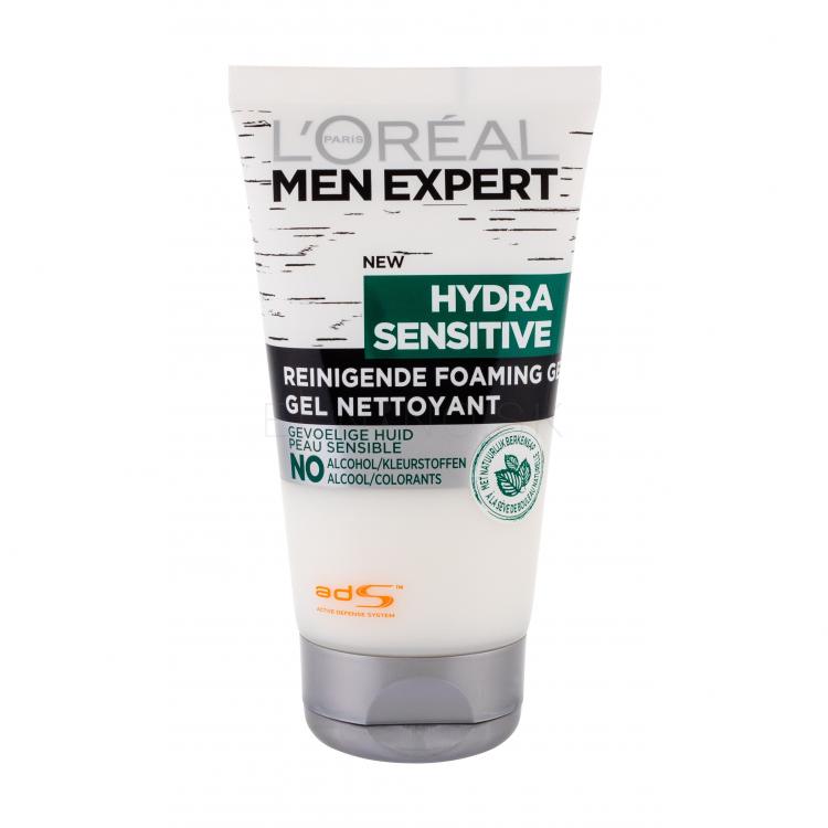 L&#039;Oréal Paris Men Expert Hydra Sensitive Čistiaci gél pre mužov 150 ml