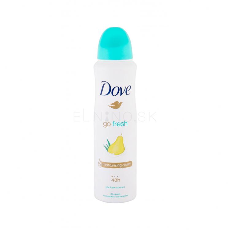 Dove Go Fresh Pear &amp; Aloe Vera 48h Antiperspirant pre ženy 150 ml
