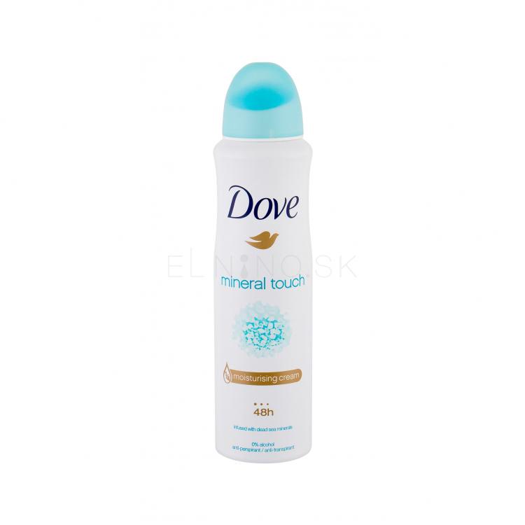 Dove Mineral Touch 48h Antiperspirant pre ženy 150 ml