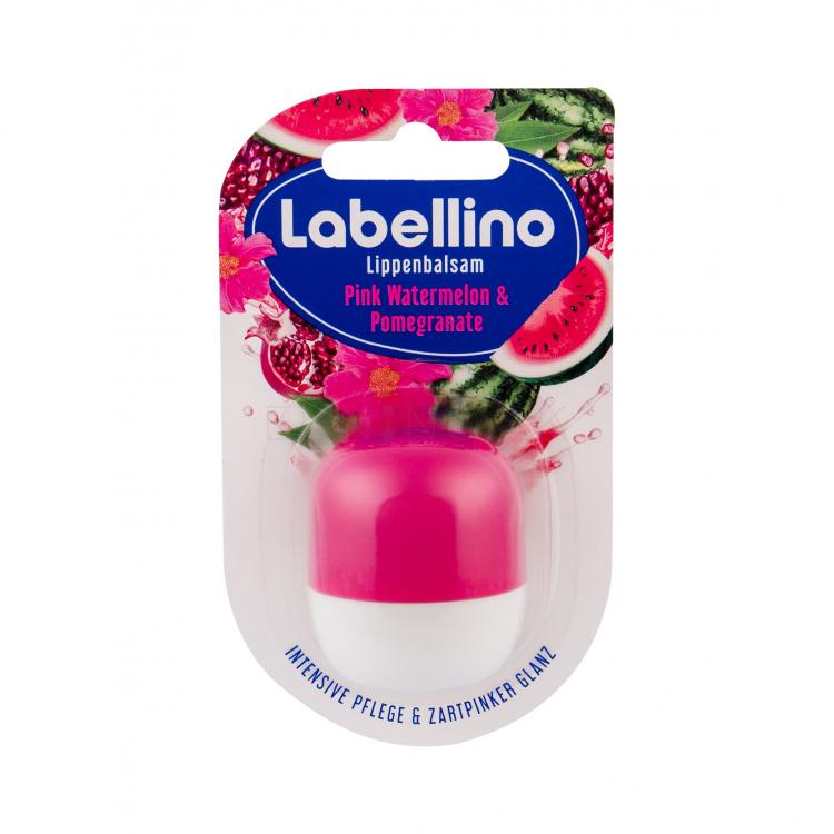 Labello Labellino Balzam na pery pre ženy 7 ml Odtieň Pink Watermelon &amp; Pomegranate