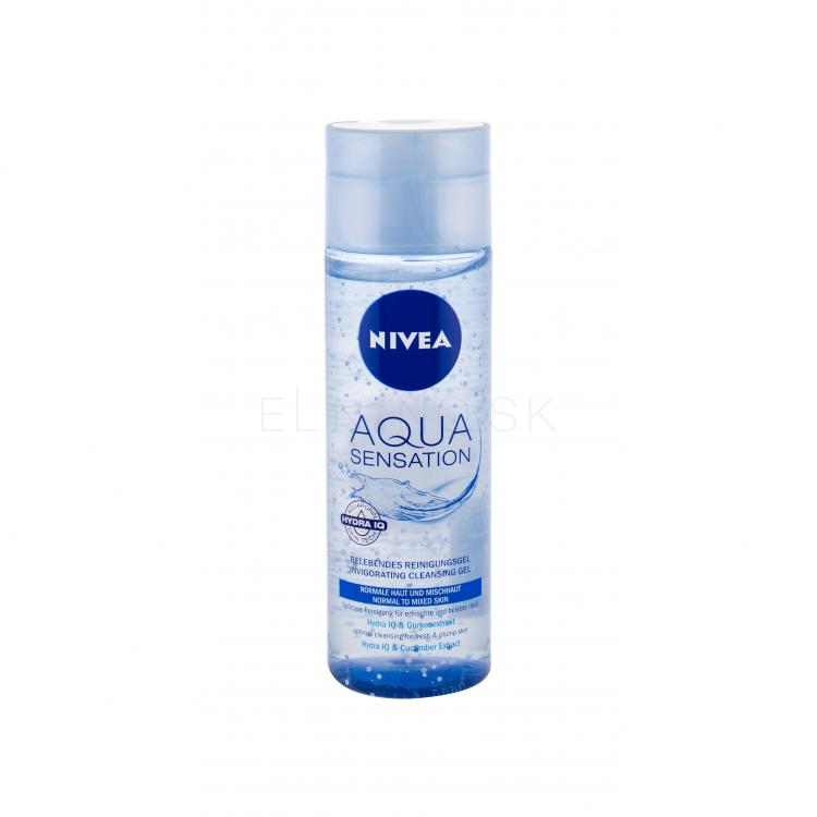 Nivea Aqua Sensation Čistiaci gél pre ženy 200 ml