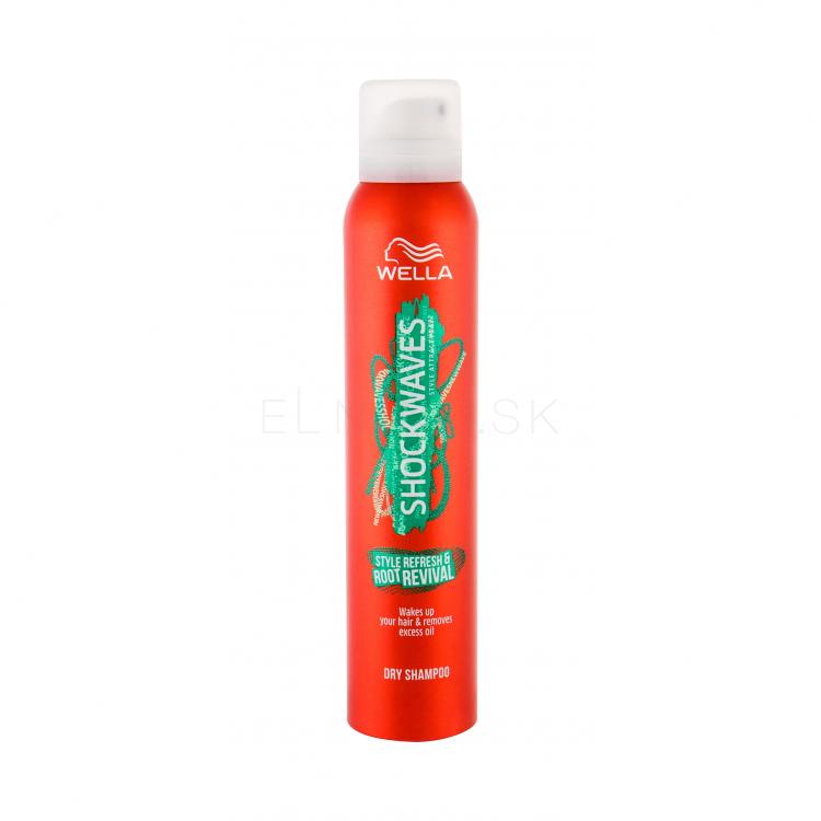 Wella Shockwaves Refresh &amp; Root Revival Suchý šampón pre ženy 180 ml