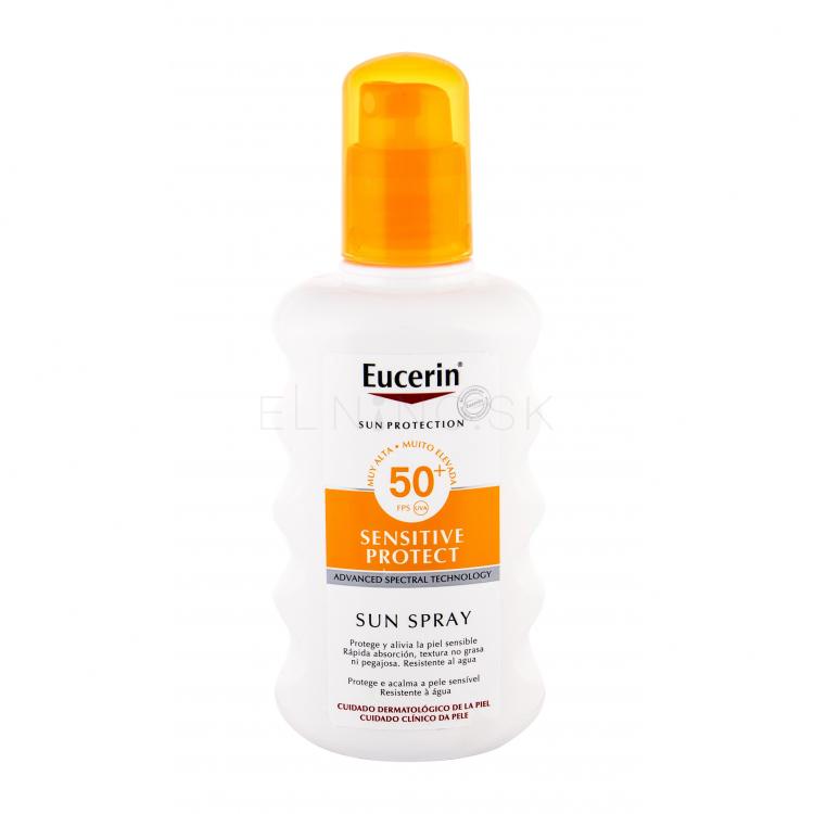 Eucerin Sun Sensitive Protect Sun Spray SPF50+ Opaľovací prípravok na telo 200 ml