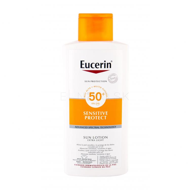 Eucerin Sun Sensitive Protect Sun Lotion SPF50+ Opaľovací prípravok na telo 400 ml