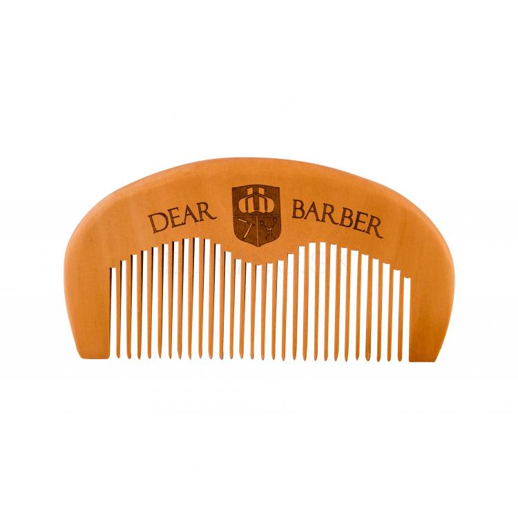 DEAR BARBER Beard Comb Kefa na fúzy pre mužov 1 ks