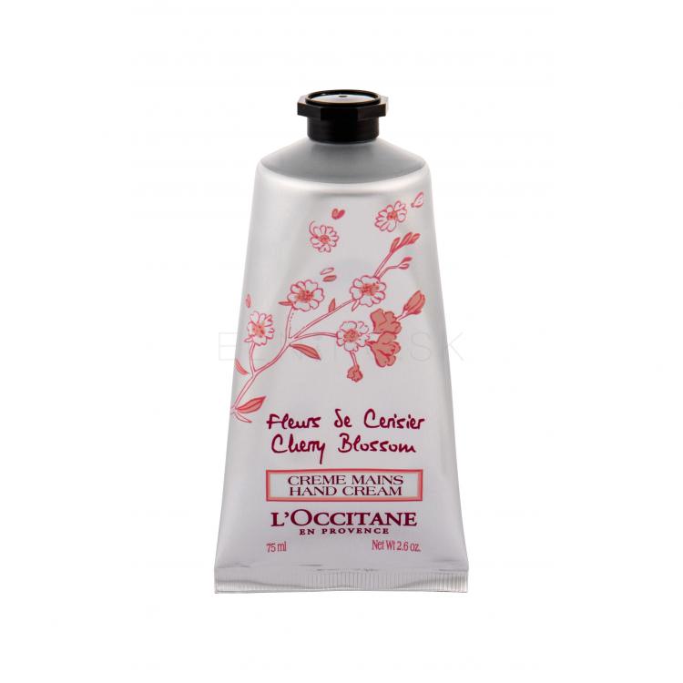 L&#039;Occitane Cherry Blossom Krém na ruky pre ženy 75 ml