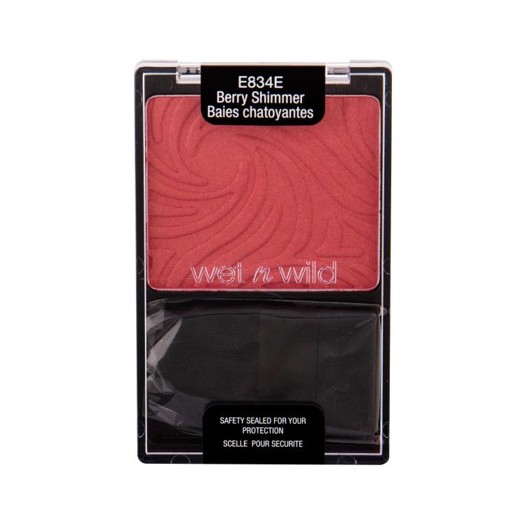 Wet n Wild Color Icon Lícenka pre ženy 4 g Odtieň Berry Shimmer