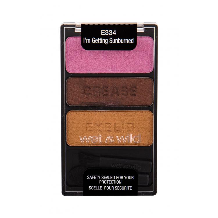 Wet n Wild Color Icon Trio Očný tieň pre ženy 3,5 g Odtieň I´m Getting Sunburned