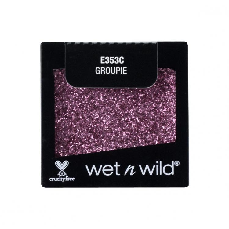 Wet n Wild Color Icon Glitter Single Očný tieň pre ženy 1,4 g Odtieň Groupie