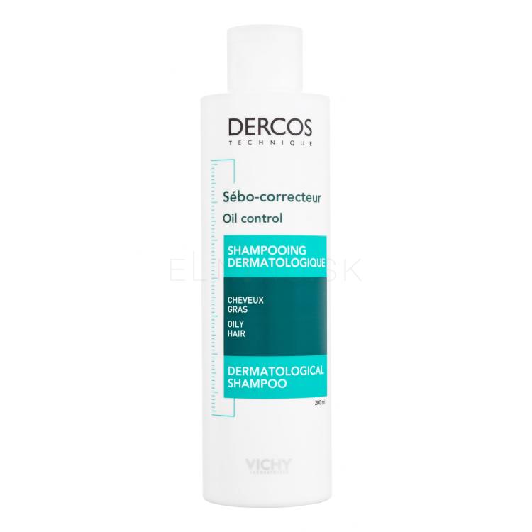 Vichy Dercos Technique Oil Control Šampón pre ženy 200 ml