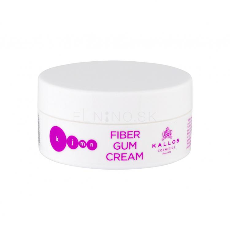 Kallos Cosmetics KJMN Fiber Gum Cream Pre definíciu a tvar vlasov pre ženy 100 ml