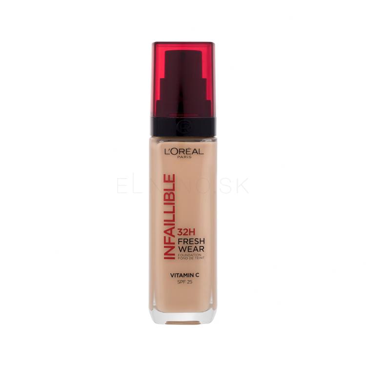 L&#039;Oréal Paris Infaillible 32H Fresh Wear SPF25 Make-up pre ženy 30 ml Odtieň 200 Warm