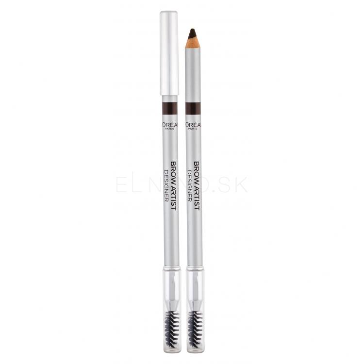 L&#039;Oréal Paris Brow Artist Designer Ceruzka na obočie pre ženy 0,2 g Odtieň 303 Dark Brunette