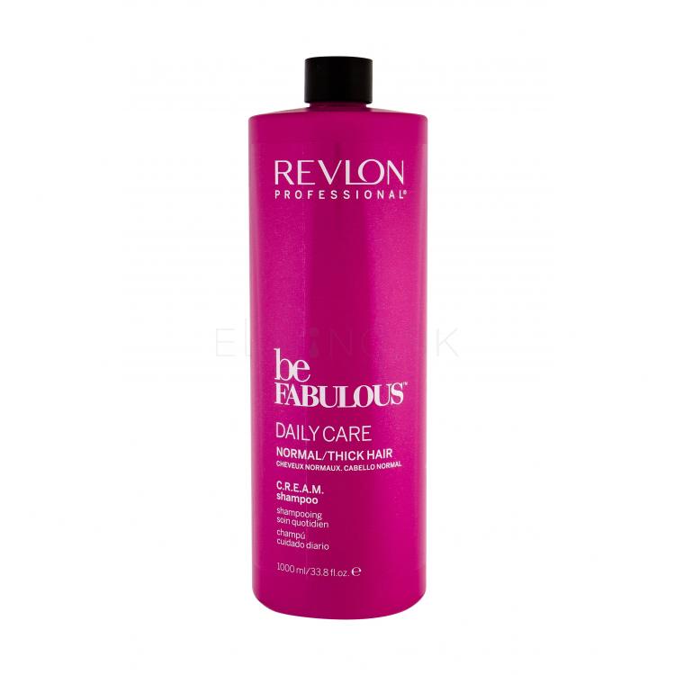 Revlon Professional Be Fabulous Daily Care Normal/Thick Hair Šampón pre ženy 1000 ml
