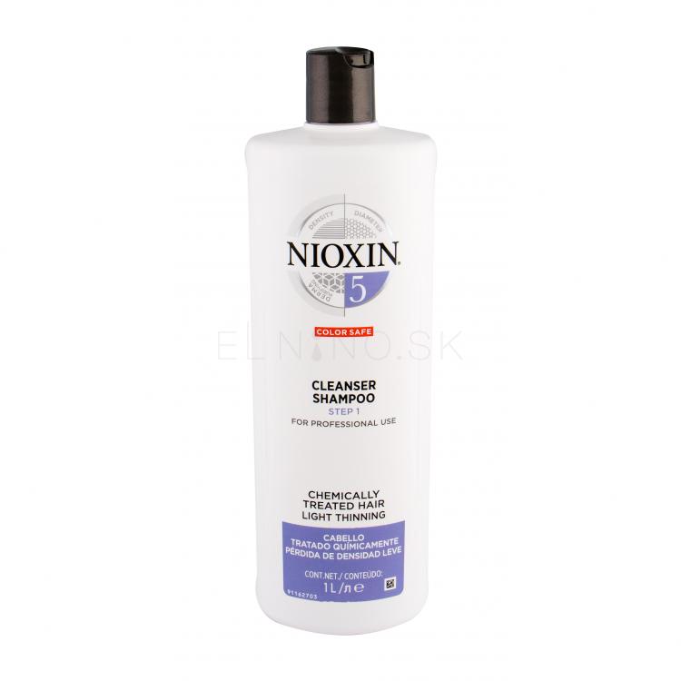 Nioxin System 5 Cleanser Color Safe Šampón pre ženy 1000 ml