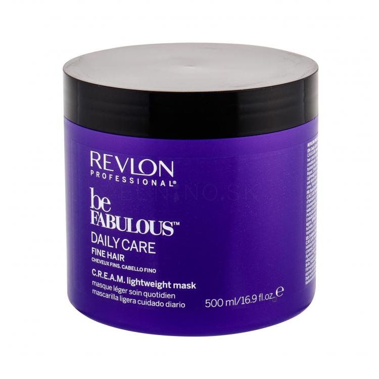 Revlon Professional Be Fabulous Daily Care Fine Hair Maska na vlasy pre ženy 500 ml