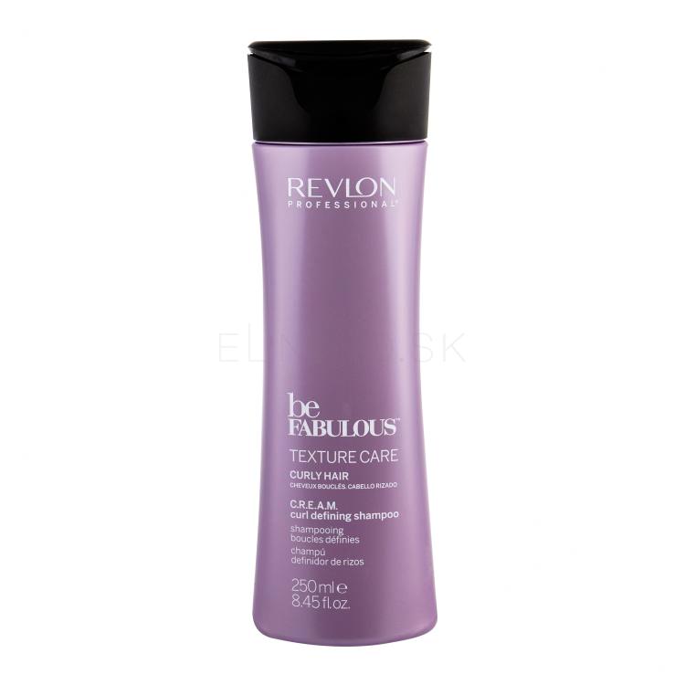 Revlon Professional Be Fabulous Texture Care Curl Defining Šampón pre ženy 250 ml