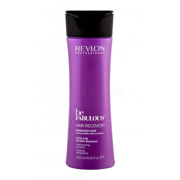 Revlon Professional Be Fabulous Hair Recovery Damaged Hair Šampón pre ženy 250 ml