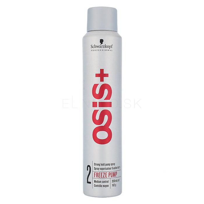 Schwarzkopf Professional Osis+ Freeze Pump Lak na vlasy pre ženy 200 ml