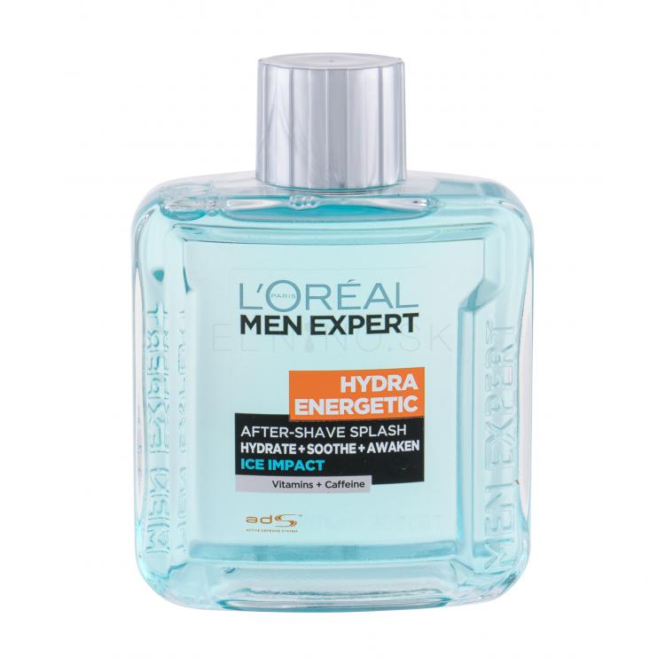 L&#039;Oréal Paris Men Expert Hydra Energetic Ice Impact Voda po holení pre mužov 100 ml