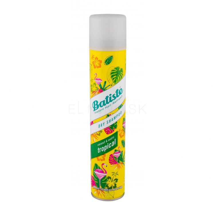 Batiste Tropical Suchý šampón pre ženy 400 ml