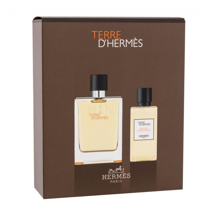 Hermes Terre d´Hermès SET1 Darčeková kazeta toaletná voda 100 ml + sprchovací gél 80 ml
