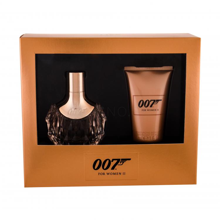 James Bond 007 James Bond 007 For Women II Darčeková kazeta parfumovaná voda 30 ml + telové mlieko 50 ml
