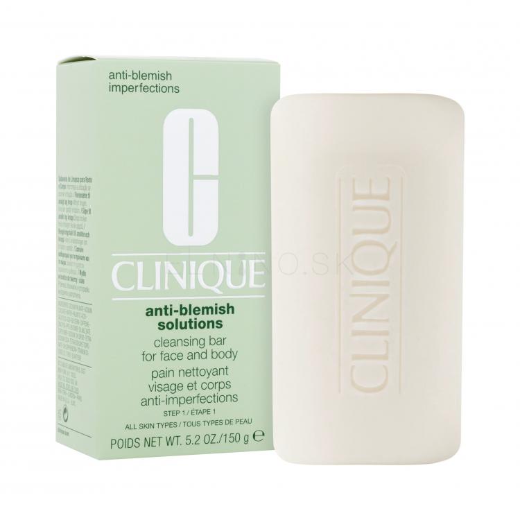 Clinique Anti-Blemish Solutions Cleansing Bar Čistiace mydlo pre ženy 150 ml