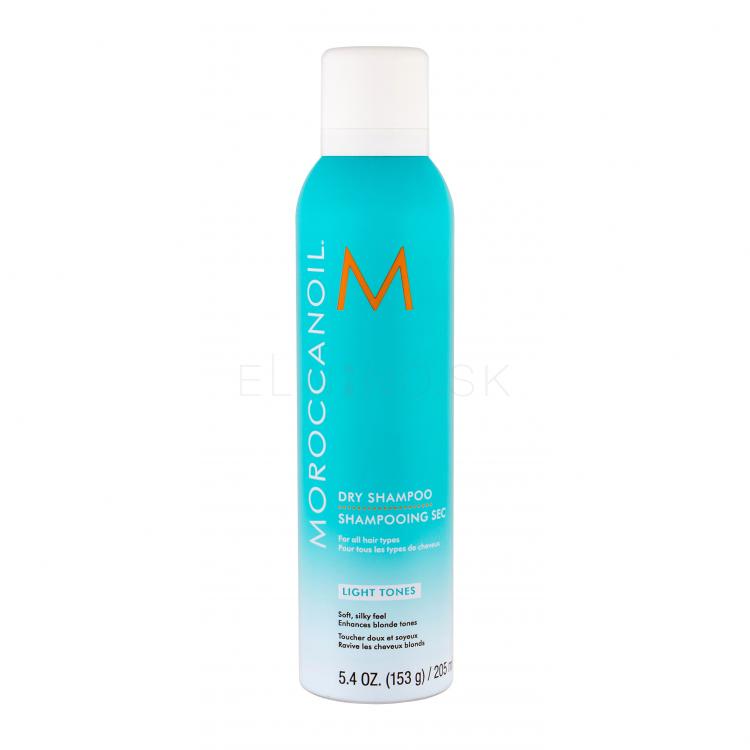 Moroccanoil Dry Shampoo Light Tones Suchý šampón pre ženy 205 ml
