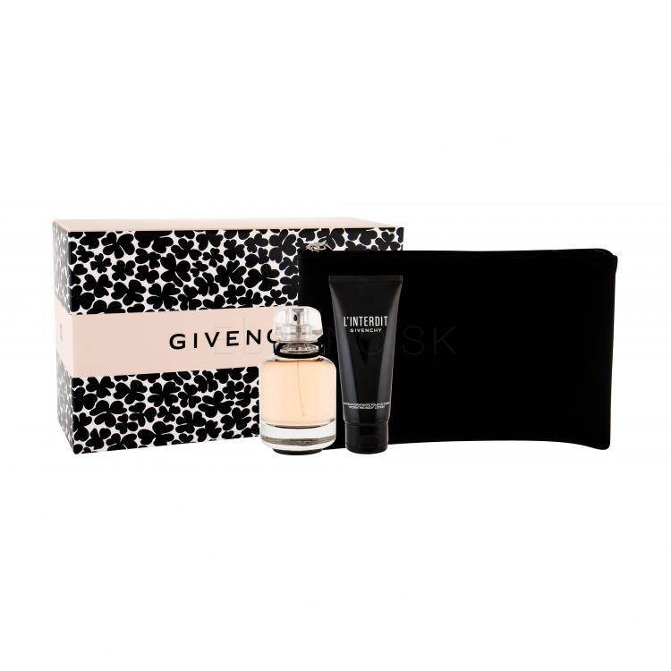 Givenchy L&#039;Interdit Darčeková kazeta parfumovaná voda 80 ml + telové mlieko 75 ml