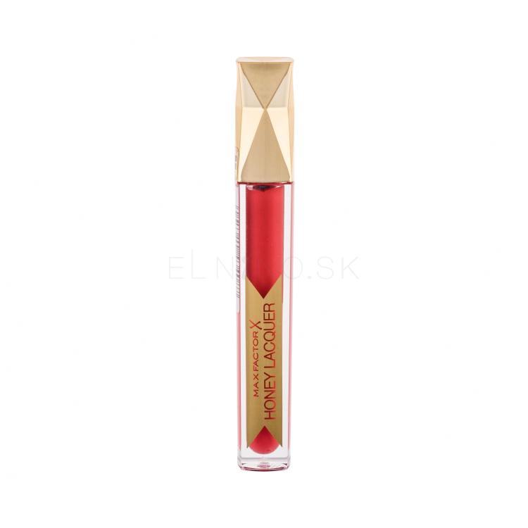 Max Factor Honey Lacquer Lesk na pery pre ženy 3,8 ml Odtieň Indulgent Coral