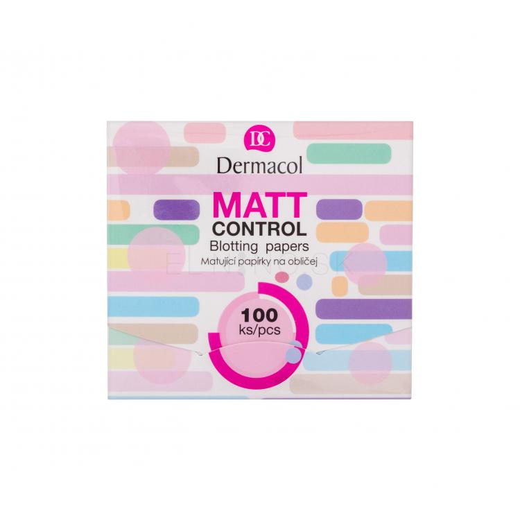 Dermacol Matt Control Blotting Papers Make-up pre ženy 100 ks