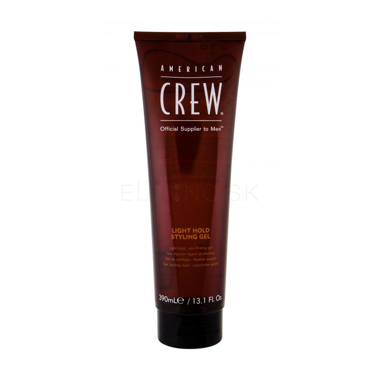 American Crew Style Light Hold Styling Gel Gél na vlasy pre mužov 390 ml