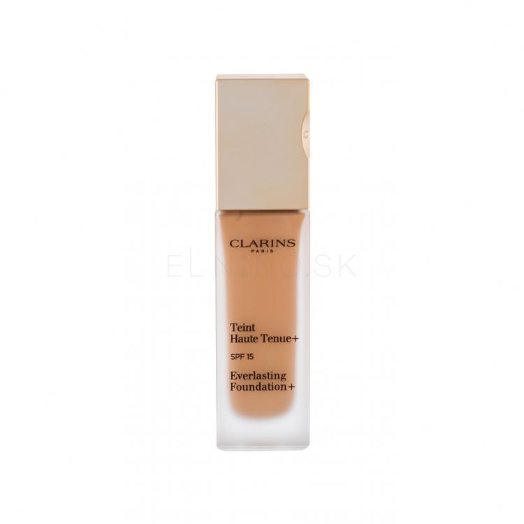 Clarins Everlasting Foundation+ SPF15 Make-up pre ženy 30 ml Odtieň 112,5 Caramel