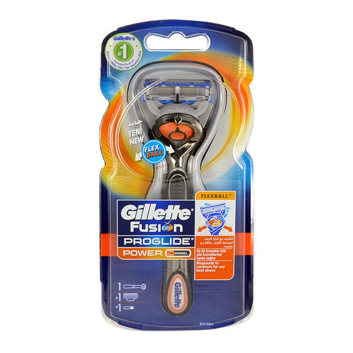 Gillette Fusion5 Proglide Power Holiaci strojček pre mužov 1 ks poškodený obal
