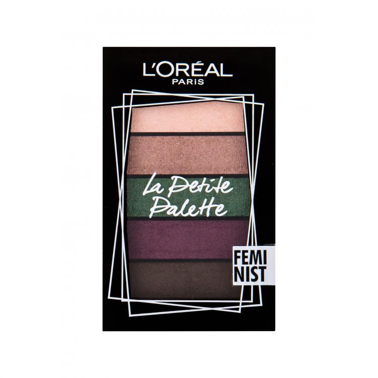 L&#039;Oréal Paris La Petite Palette Očný tieň pre ženy 4 g Odtieň Feminist