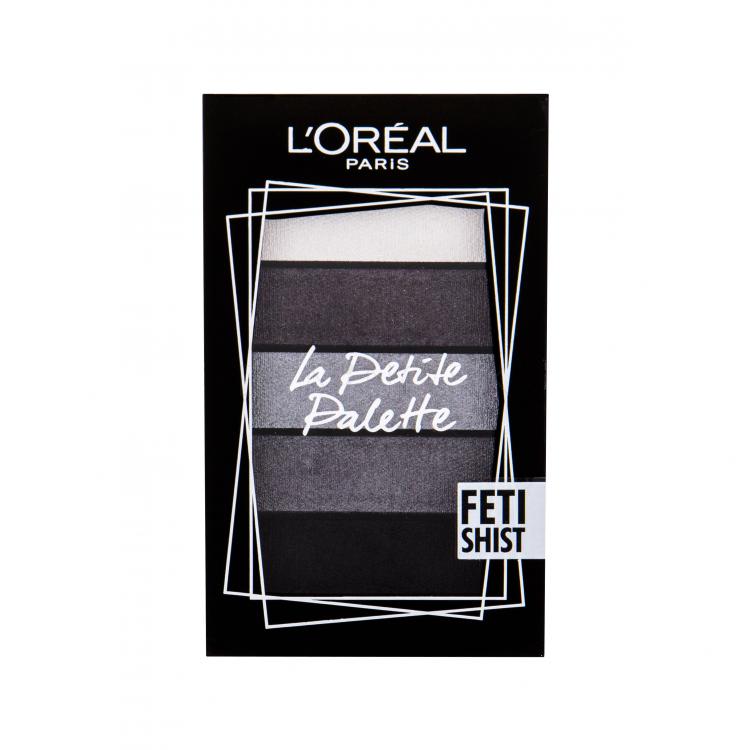 L&#039;Oréal Paris La Petite Palette Očný tieň pre ženy 4 g Odtieň Fetishist