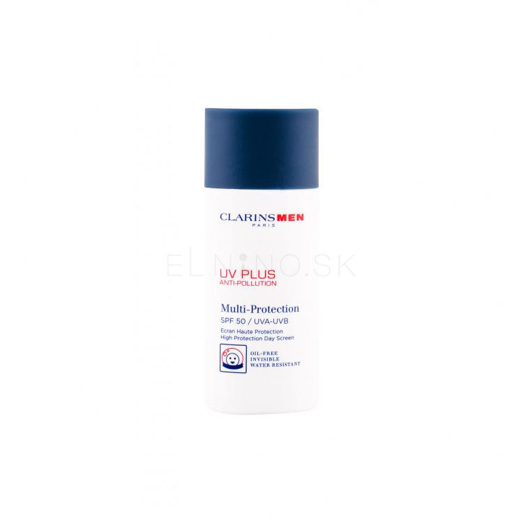 Clarins Men UV Plus Multi-Protection SPF 50 Opaľovací prípravok na tvár pre mužov 50 ml tester