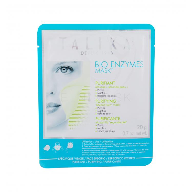 Talika Bio Enzymes Mask Purifying Pleťová maska pre ženy 20 g
