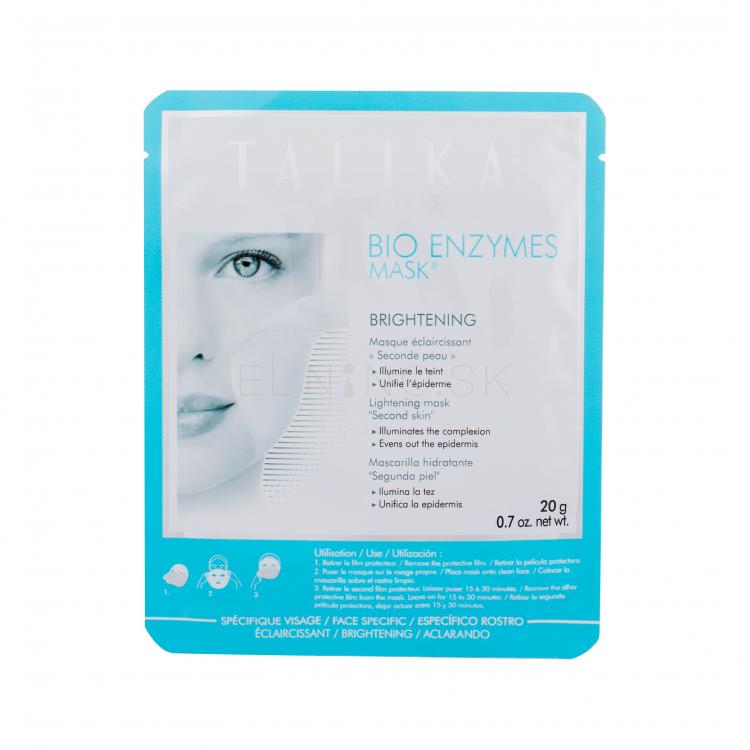 Talika Bio Enzymes Mask Brightening Pleťová maska pre ženy 20 g