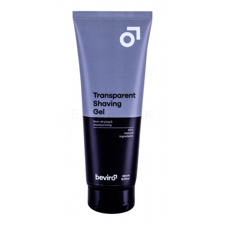 Be-Viro Men´s Only Transparent Shaving Gel Gél na holenie pre mužov 250 ml