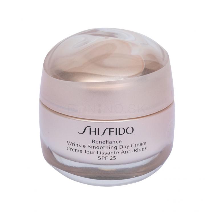Shiseido Benefiance Wrinkle Smoothing SPF25 Denný pleťový krém pre ženy 50 ml