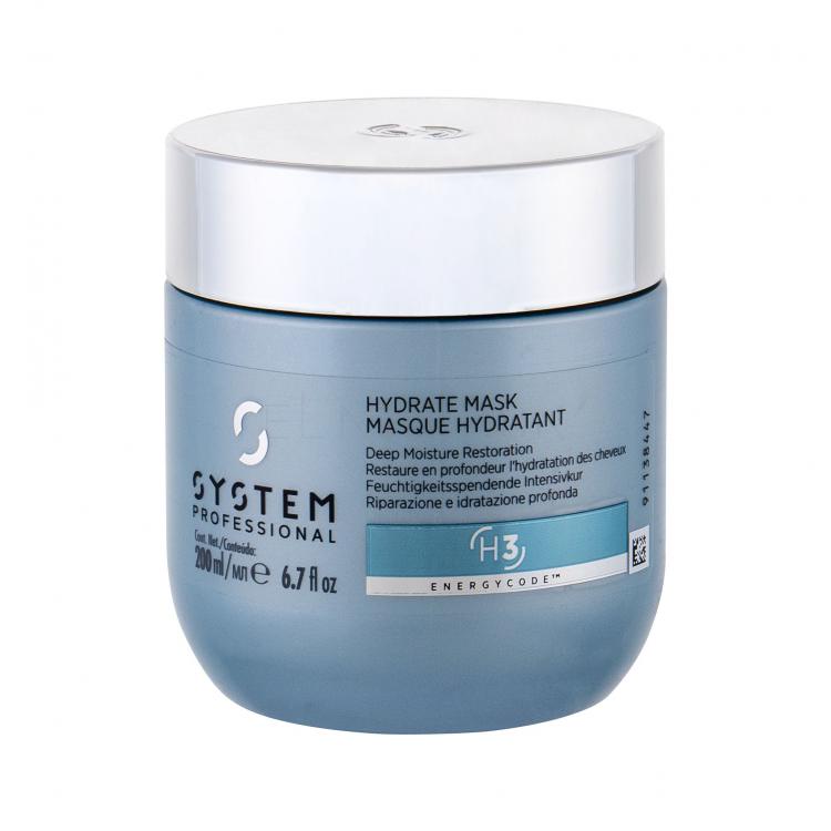 System Professional Hydrate H3 Maska na vlasy pre ženy 200 ml