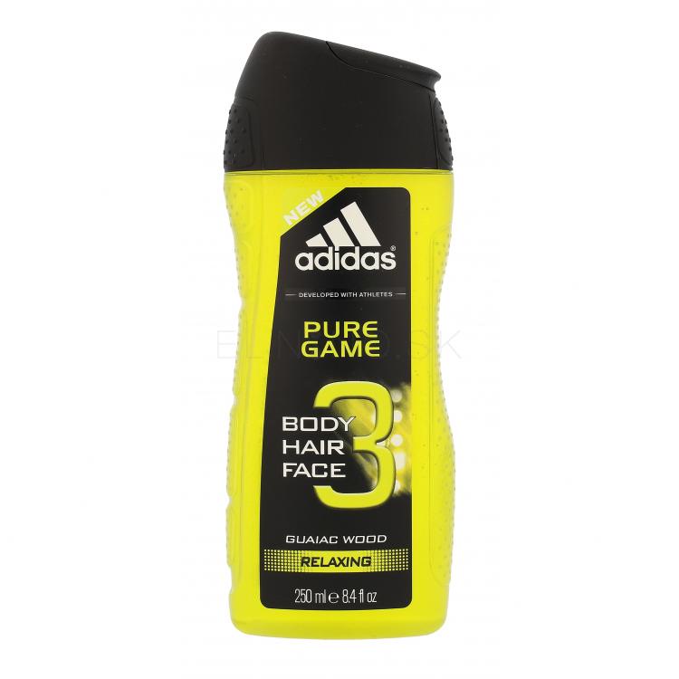 Adidas Pure Game 3in1 Sprchovací gél pre mužov 250 ml