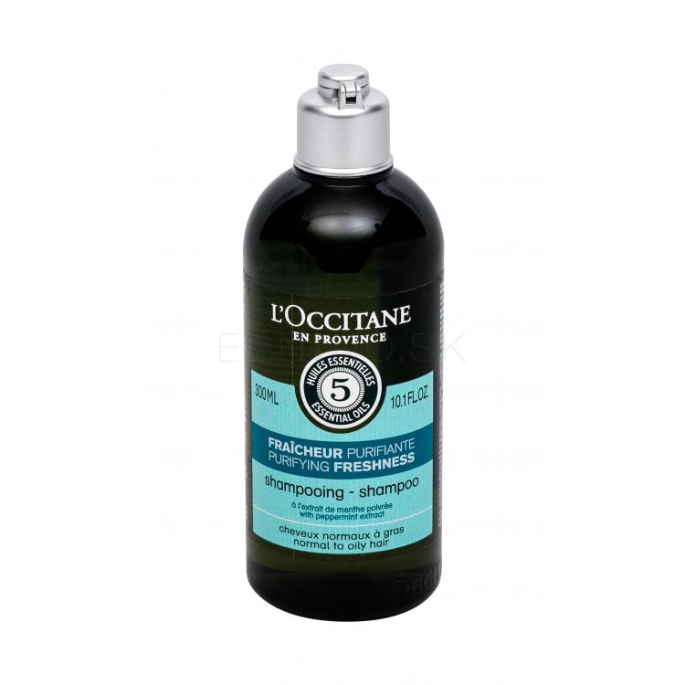 L&#039;Occitane Aromachology Purifying Freshness Šampón pre ženy 300 ml
