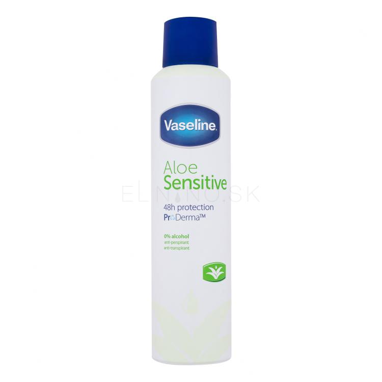 Vaseline Aloe Sensitive Antiperspirant pre ženy 250 ml
